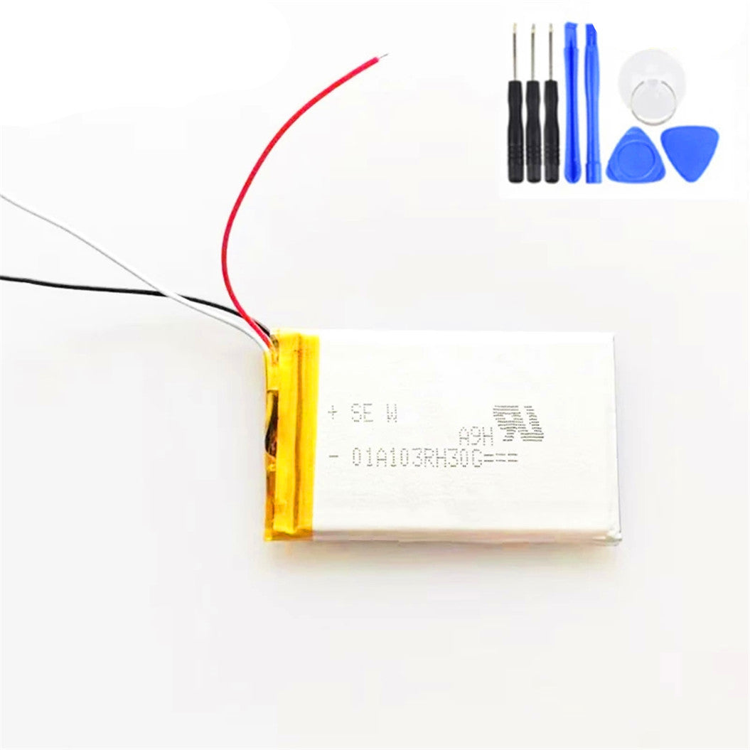Batería recargable de 1000 mAh para Sony NW-A25 NW-A26 NW-A27 Acumulador de MP3 de 3 cables Con herramientas