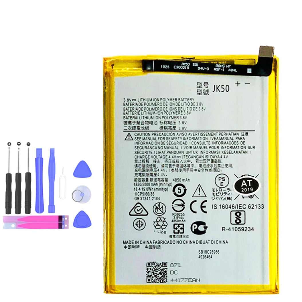 3.8v 5000mah Battery For Motorola MOTO G7 Power XT1955 XT1942-1 Z3 XT1941P30 P30 Note JK50 +TOOLS