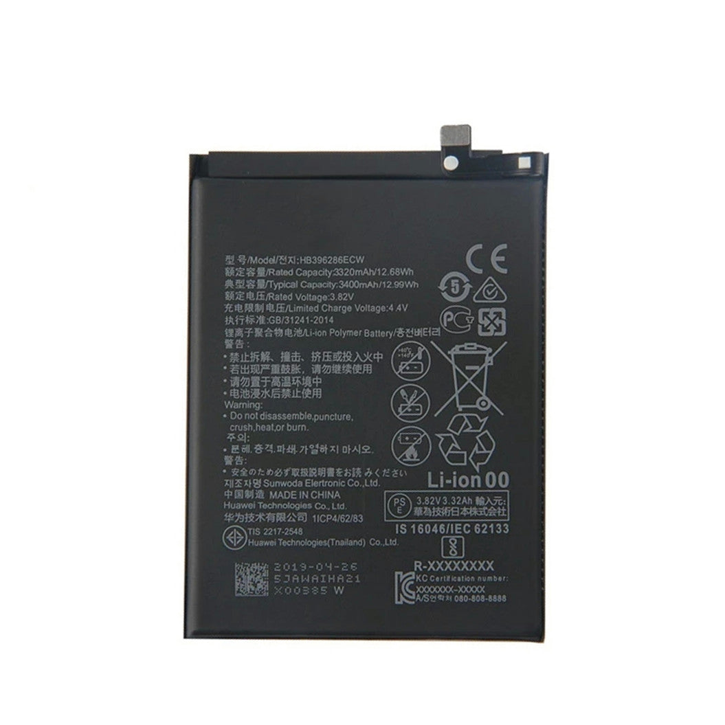 3400mAh HB396286ECW Battery For Huawei Honor 10i 20i / 10 20 Lite / P smart 2019 HRY-LX1MEB POT LX2 LX1T Mobile Phone +tools