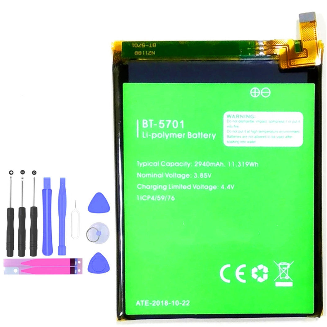 Batería BT5701 de 3,85 V y 2940 mAh para teléfono móvil Leagoo S8 BT-5701 + herramientas
