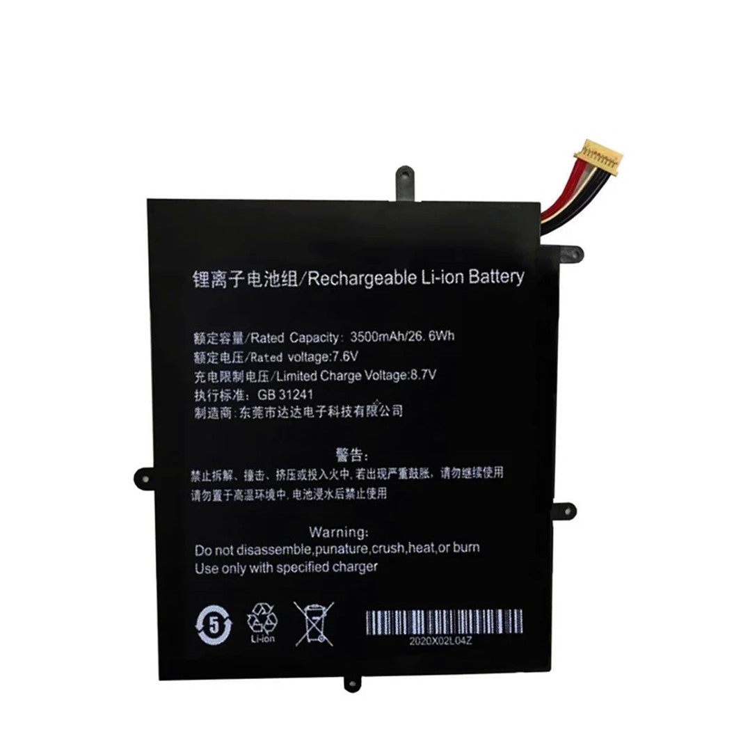 7.6V 3500mAh NV-2778130-2S オリジナル サイズ Jumper Ezbook X1 ノートパソコン タブレット バッテリー