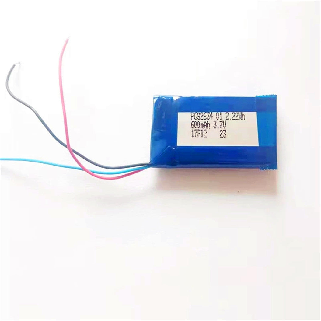 3.7V 600mAh Battery For JBL Go Smart Wireless Bluetooth Speaker 3-wire