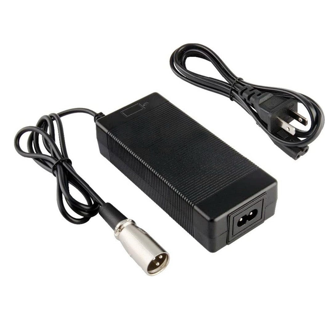 54.6 V Adapter Battery Charger 13S 48 V DC XLR Cinch Connection Socket for 48V 10Ah 12Ah 15Ah 20Ah