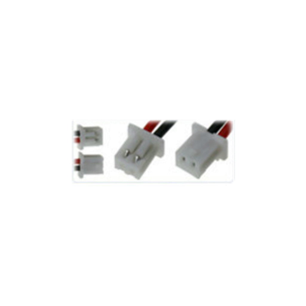 2 baterías de polímero de litio 701658 de 3,7 V, con enchufe inverso ZH1.25 y 900 mAh