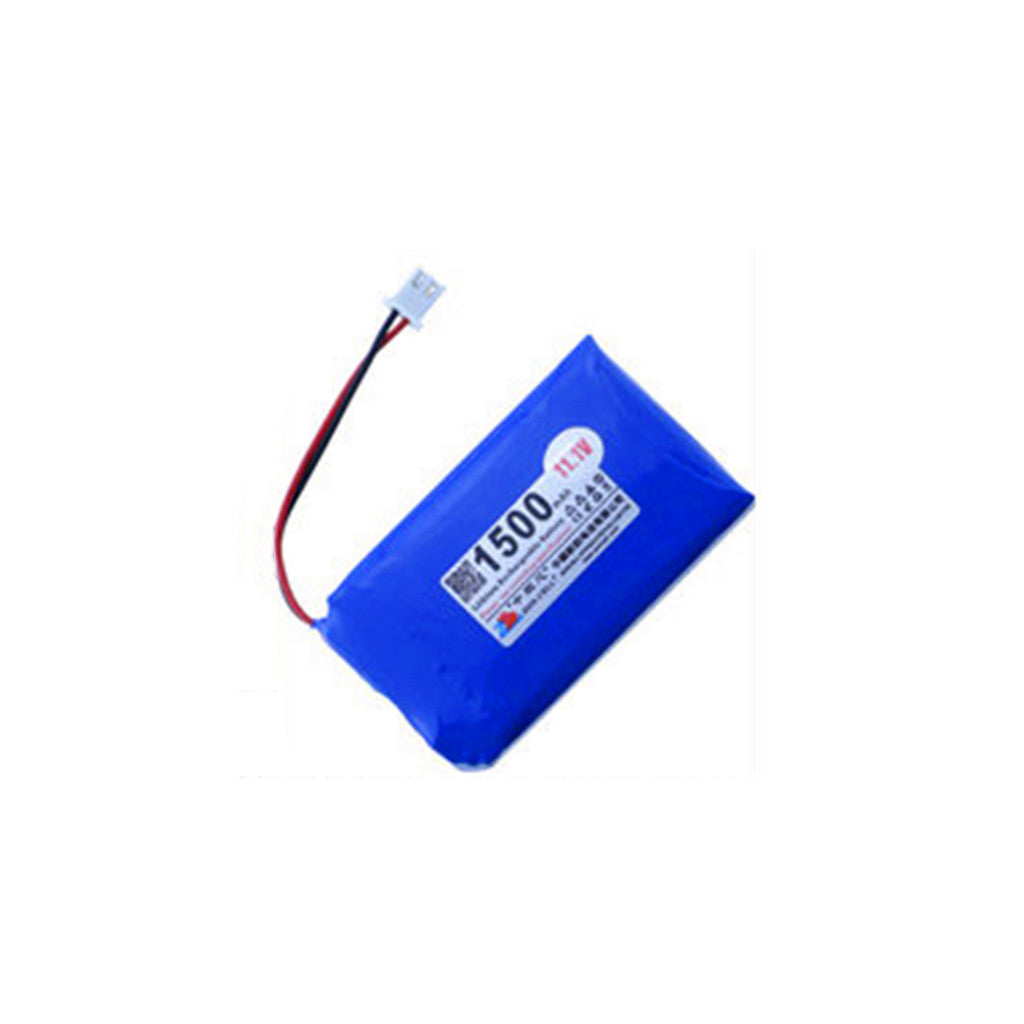 2개 1500mAh 11.1V XH2.54 FA 플러그 파란색 슬리브 102050 리튬 폴리머 배터리 휴대용 장치용
