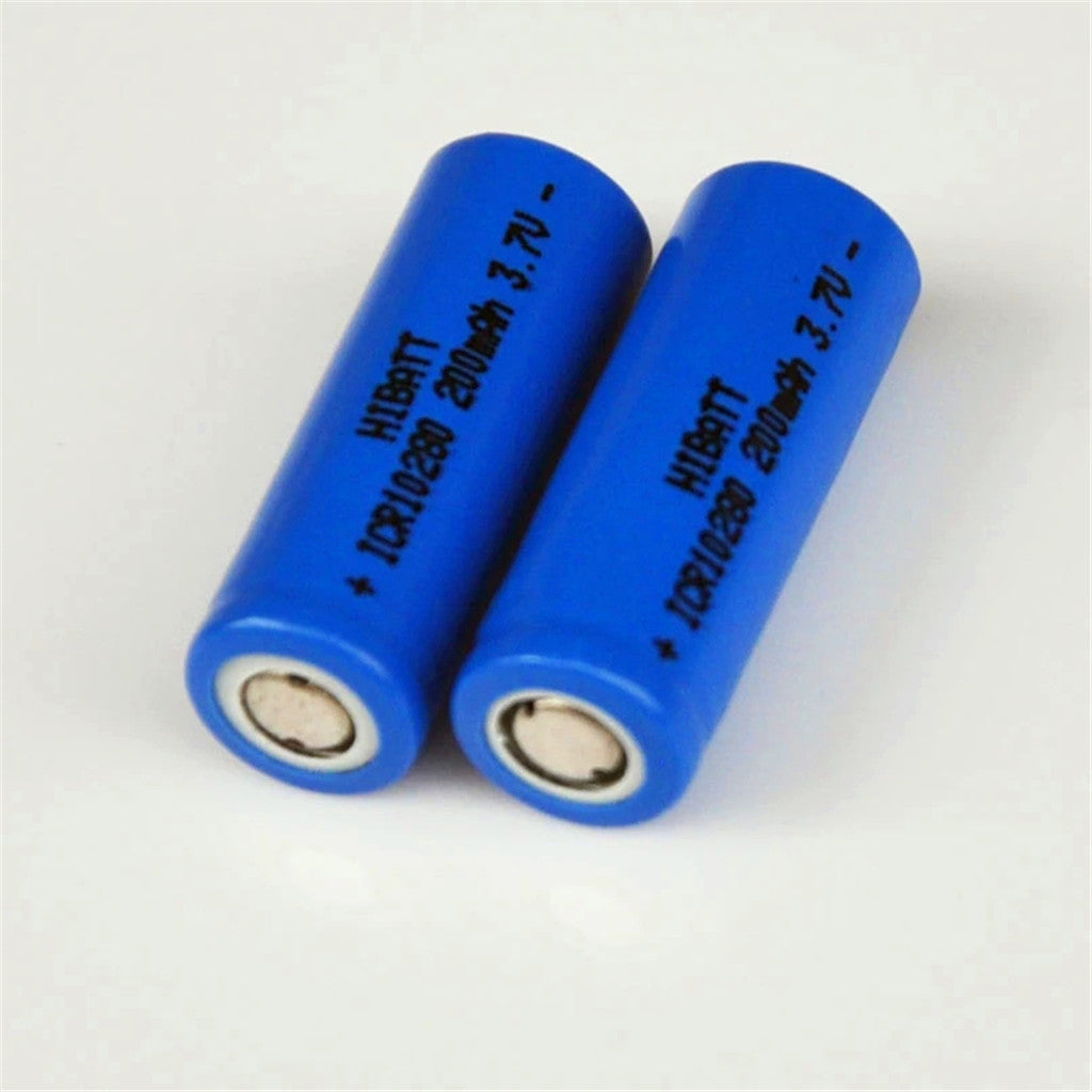 3.7 V 10280 200mAh lithium-ion Battery For LED flashlight digital equipment