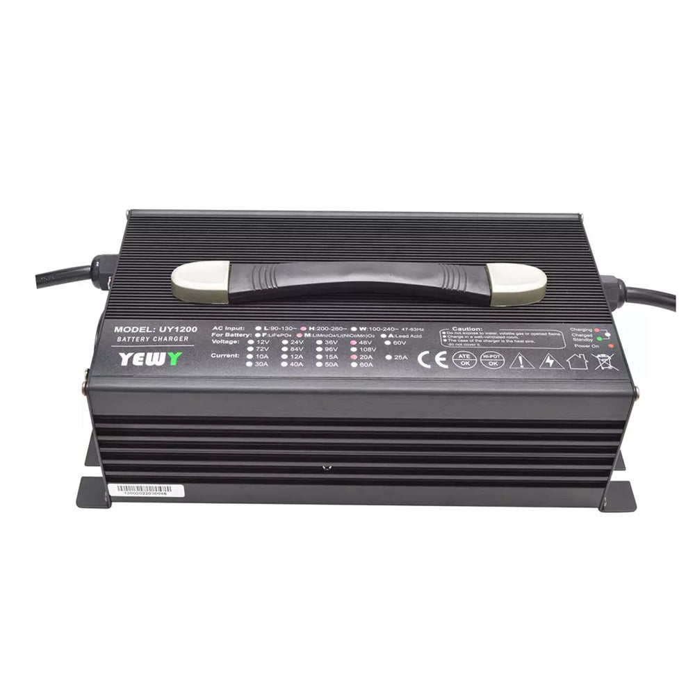 1200W 16S 48V 58.4V 20A LiFePO4 バッテリーチャージャー