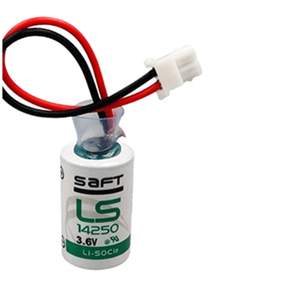 Bateria Li-ion 3.6V 1200mAh SAFT LS14250 para PLC, Delta Programming Probe, IoT, e Sistemas de Monitoramento