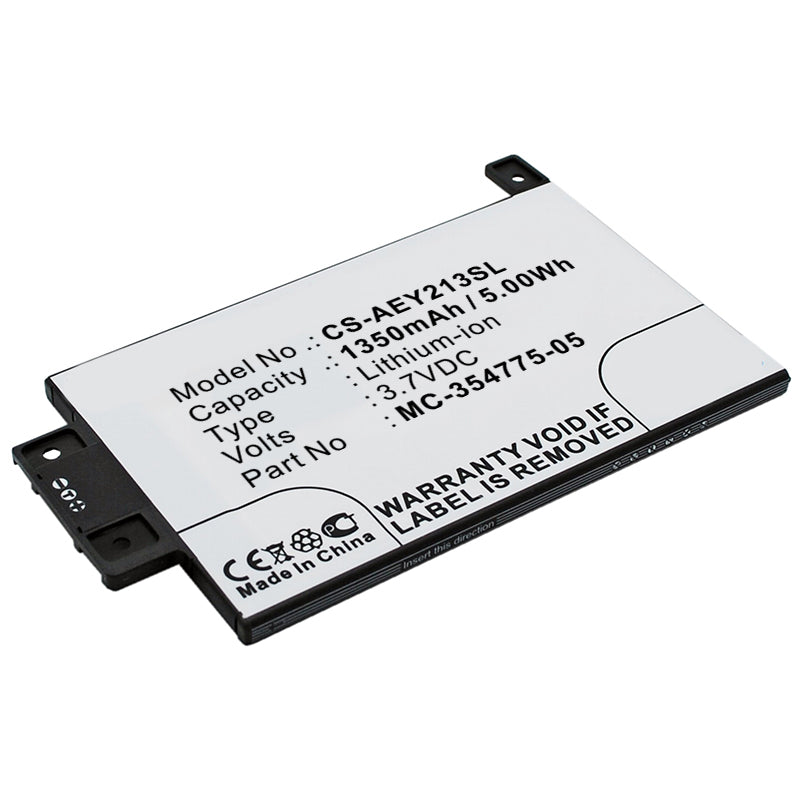 Batería de ion de litio para libros electrónicos y lectores electrónicos DP75SDI Kindle Paperwhite 2013 Kindle Paperwhite 6 2015 Kindle Paperwhite 6 de 3,7 V y 1350 mAh