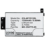 Batería de ion de litio para libros electrónicos y lectores electrónicos DP75SDI Kindle Paperwhite 2013 Kindle Paperwhite 6 2015 Kindle Paperwhite 6 de 3,7 V y 1350 mAh
