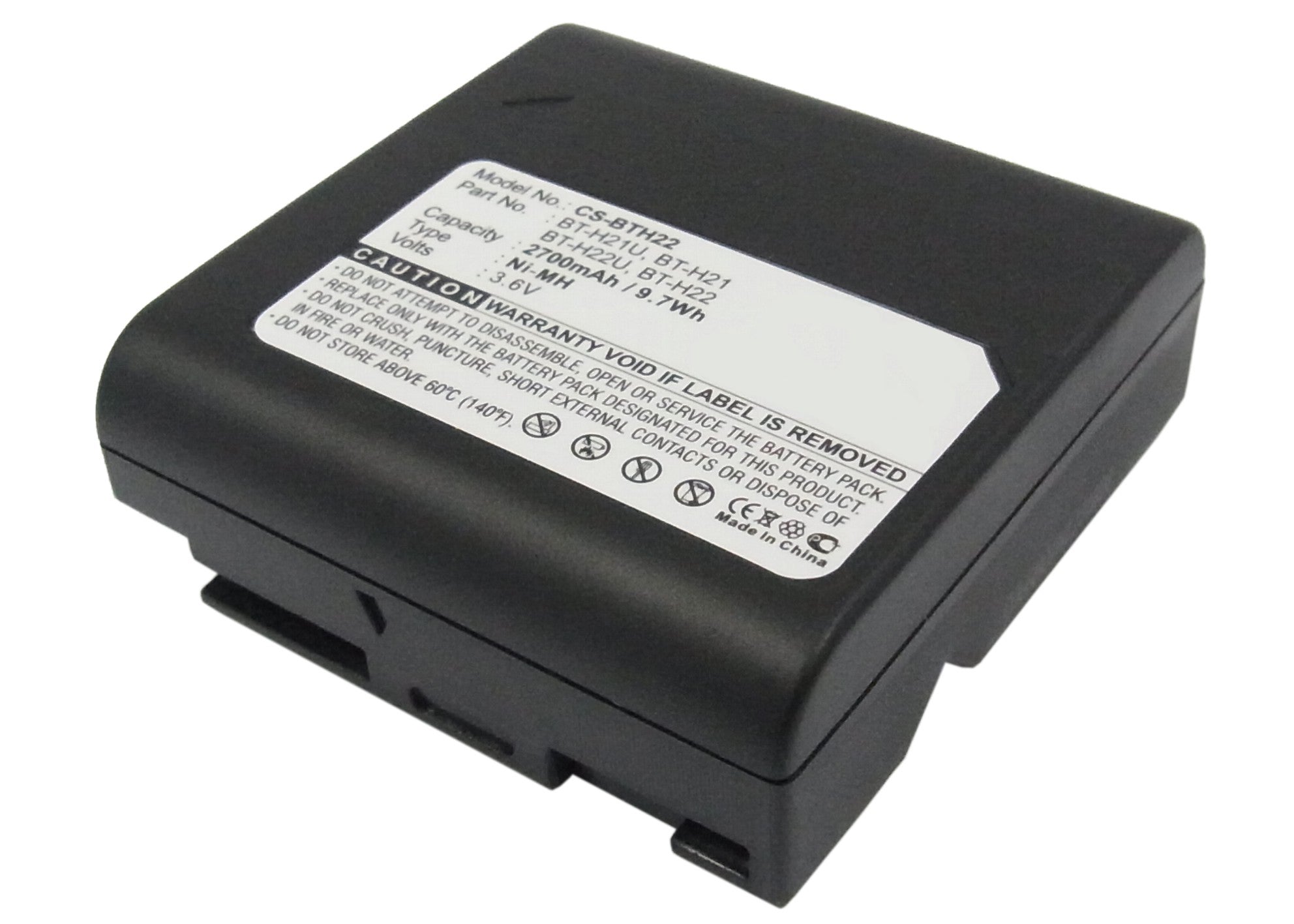 3.6V 2700mAh Camera Battery for VL-SE50U VL-SE50U VL-SW50 VL-SW50E VL-SW50U VL-SW980 VSH006M11 VSH007M08 Ni-MH