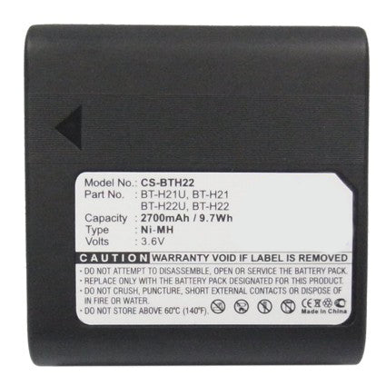 3.6V 2700mAh Camera Battery for VL-SE50U VL-SE50U VL-SW50 VL-SW50E VL-SW50U VL-SW980 VSH006M11 VSH007M08 Ni-MH