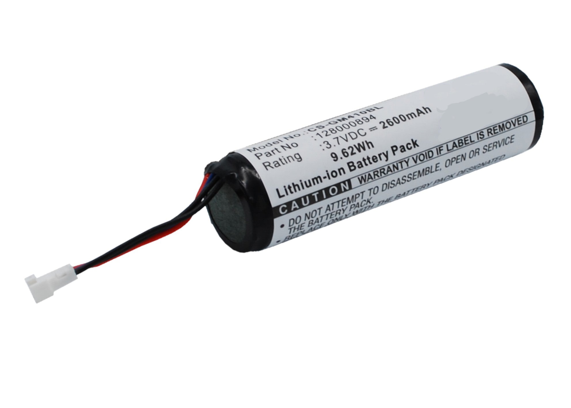 3.7V 2600mAh 바코드 스캐너 배터리 GM4100 RBP-GM40 GM4130 GM4400 GM4430 GBT4400 GBT4430 GM4100-BK-433Mhz RBP-GM40용 Li-ion