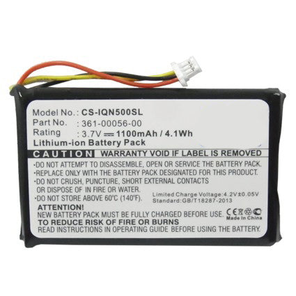 3.7V 1100mAh Bateria GPS, Navegador para Nuvi 50LM, Nuvi 52, Nuvi 52LM, Nuvi 52LMT, Nuvi 55, Nuvi 55LM, Nuvi 55LMT Li-ion