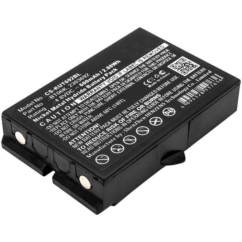 Batterie de télécommande de grue 4,8 V 600 mAh pour TM70/iK2.13B JS3 TM70/iK2.13B LV TM70/iK2.13B LV3 TM70/iK2.21F JS5 Ni-MH