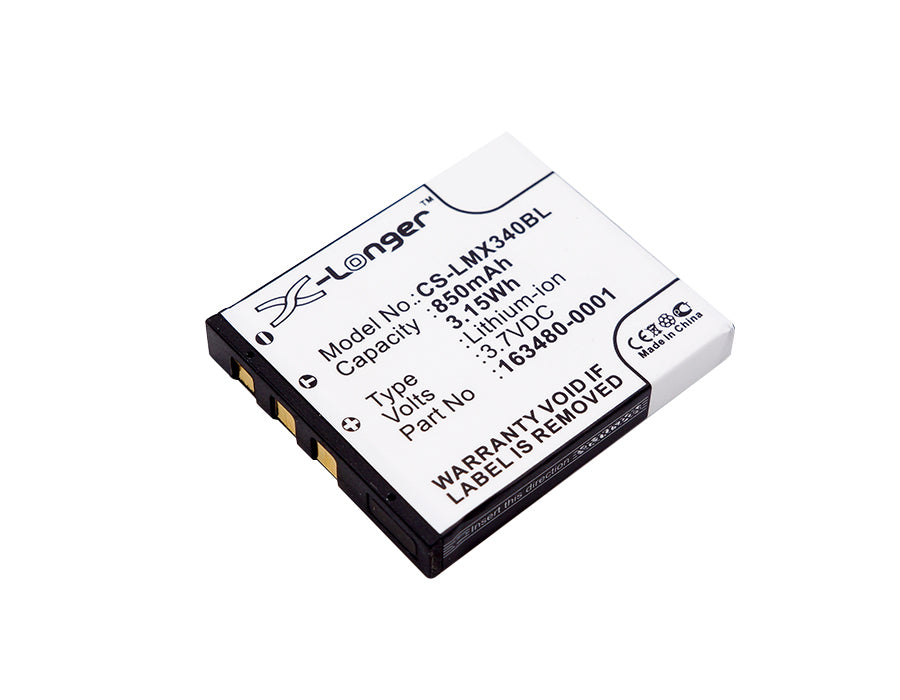 Batterie de scanner de codes-barres 3,7 V 850 mAh pour scanner à anneau Bluetooth 8670LX34L1-G 8650 Scanners à anneau Bluetooth Li-ion