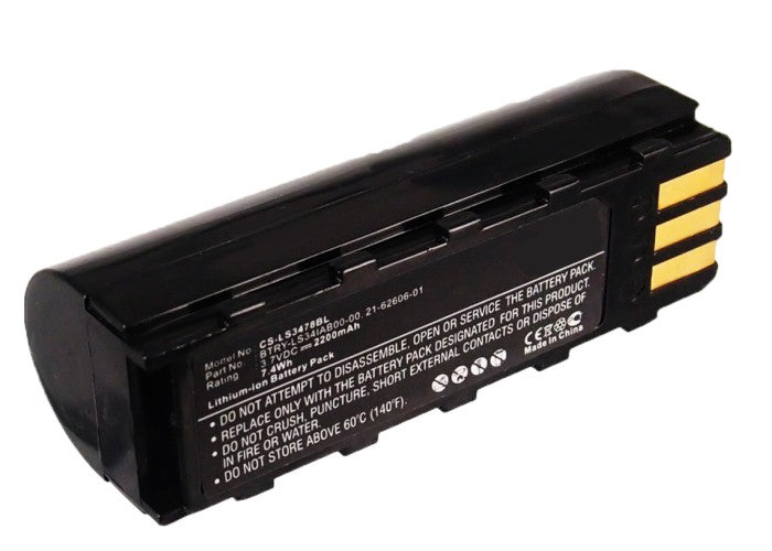 3.7V 2200mAh 바코드 스캐너 배터리 Li-ion