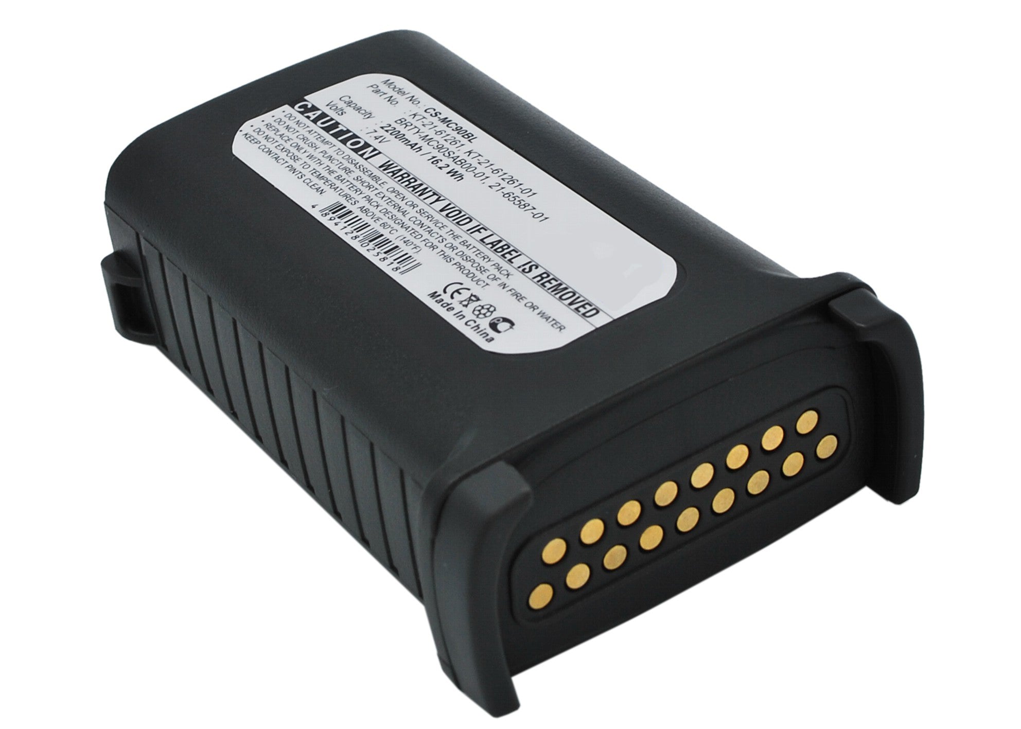 Batterie de scanner de codes-barres 7,4 V 2200 mAh pour lecteur RFID mobile MC920 MC9200-G MC9200-K RD5000 RD5000 Li-ion