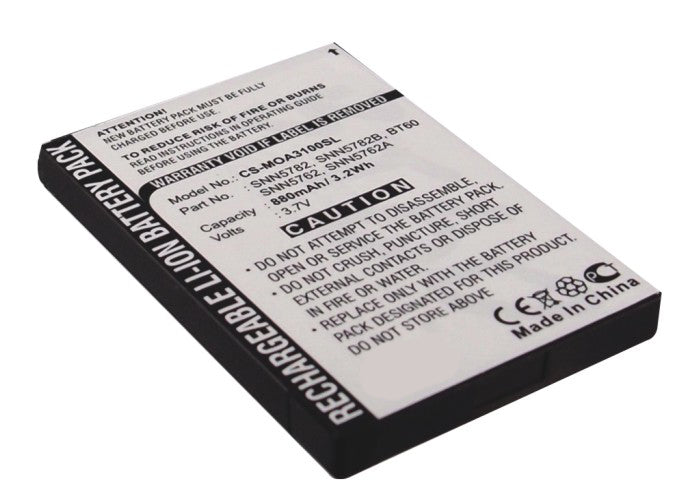 3.7V 880mAh Mobile, SmartPhone battery for Flipout MB508 MB811 QA4 SL7550 Tundra VA76R VA76R XPR7550 XT300 Li-ion