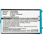 3.7V 900mAh ゲームコンソール用バッテリー