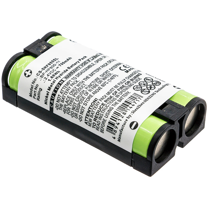 2.4V 700mAh 무선 헤드셋 배터리 MDR-RF995 MDR-RF995RK WH-RF400 Ni-MH
