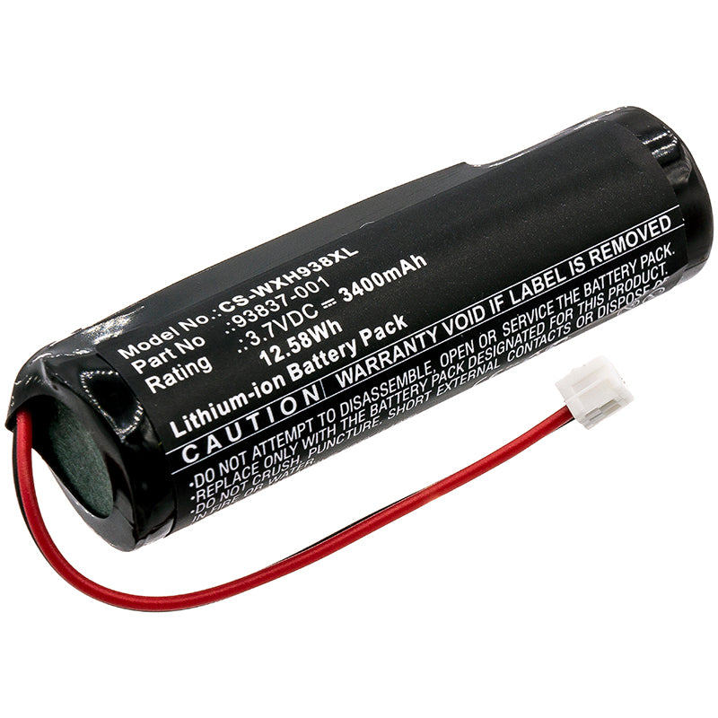 3.7V 3400mAh Shaver Battery for Beretto Stealth Beretto Chrome Cordless Magic Clip Senior Cordless 4 Super Taper Cordless Li-ion