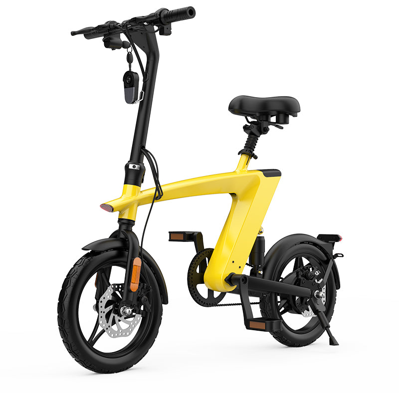 H1 intelligente micro elektrische fiets 48V 7.5AH 400W Deluxe Edition