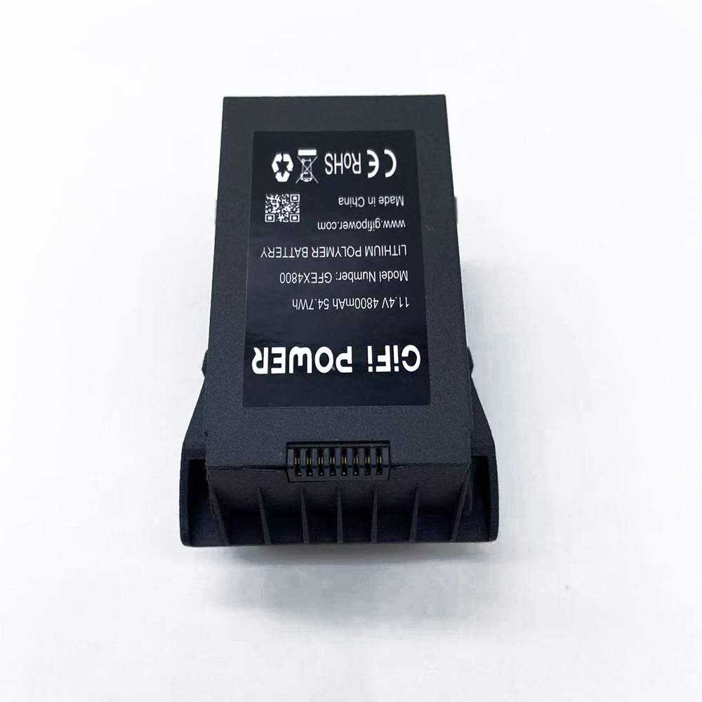 Batterie 11,4 V 4800 mAh pour drone Eachine EX4 Pro, JJRC X12, CFly Faith