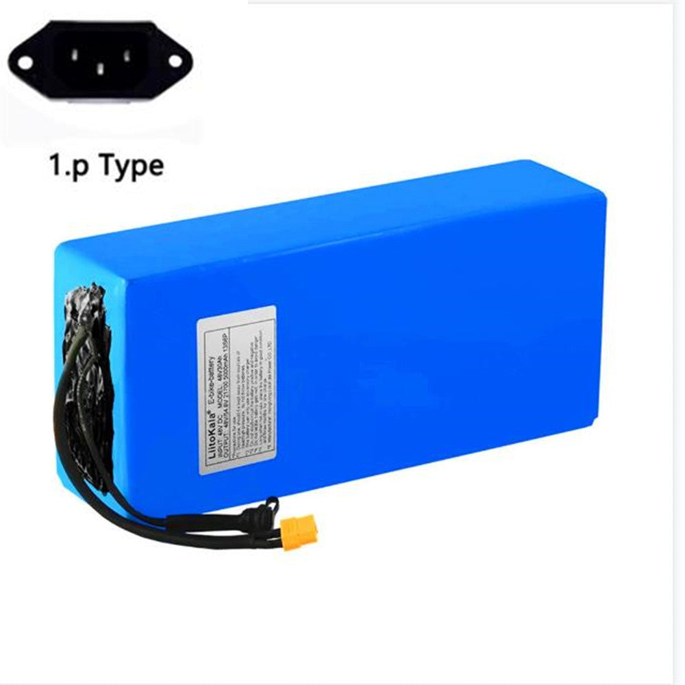 48V 30Ah 21700 5000mAh 13S6P XT60 Connector 30A BMS Scooter Battery en Elektrische Fiets Batterij