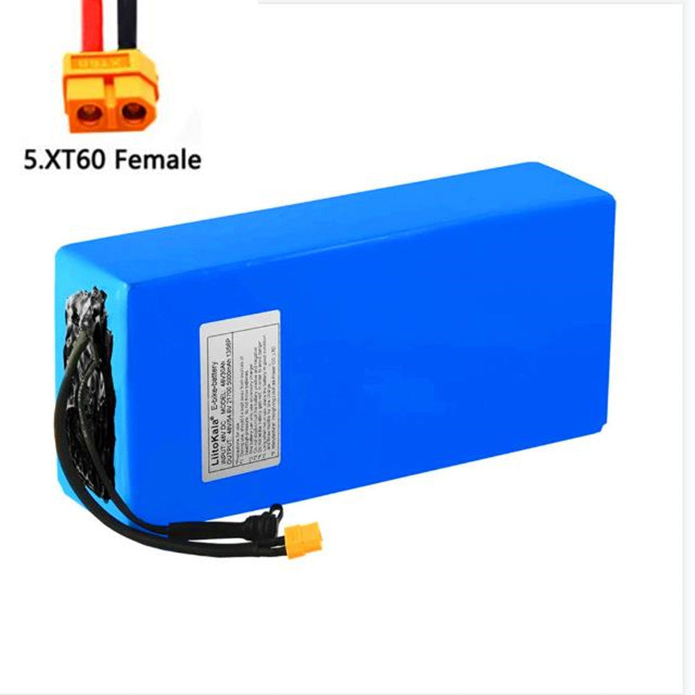 48V 30Ah 21700 5000mAh 13S6P XT60 Connector 30A BMS Scooter Battery en Elektrische Fiets Batterij