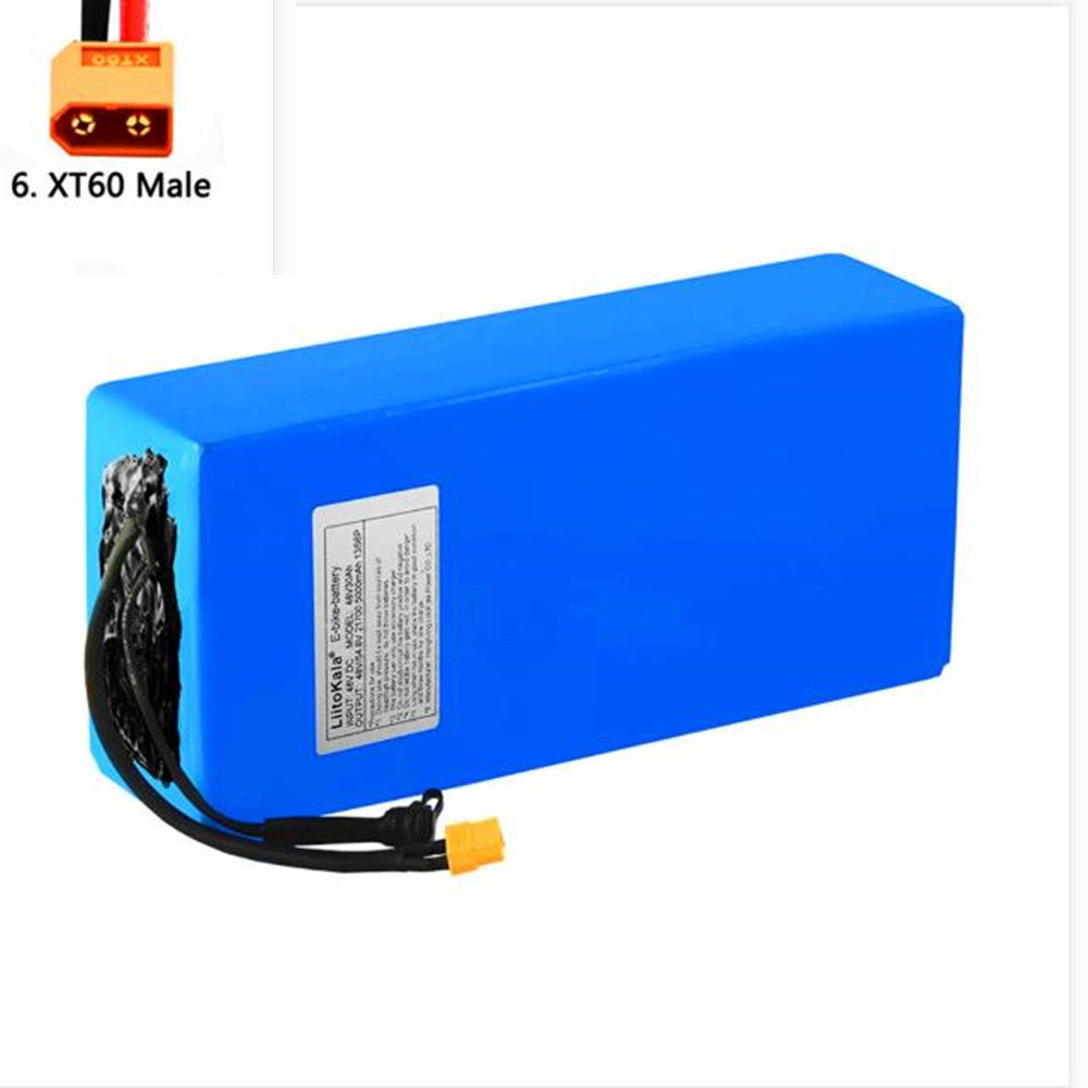 48V 30Ah 21700 5000mAh 13S6P XT60 Connector 30A BMS Scooter Battery en Elektrische Fiets Batterij