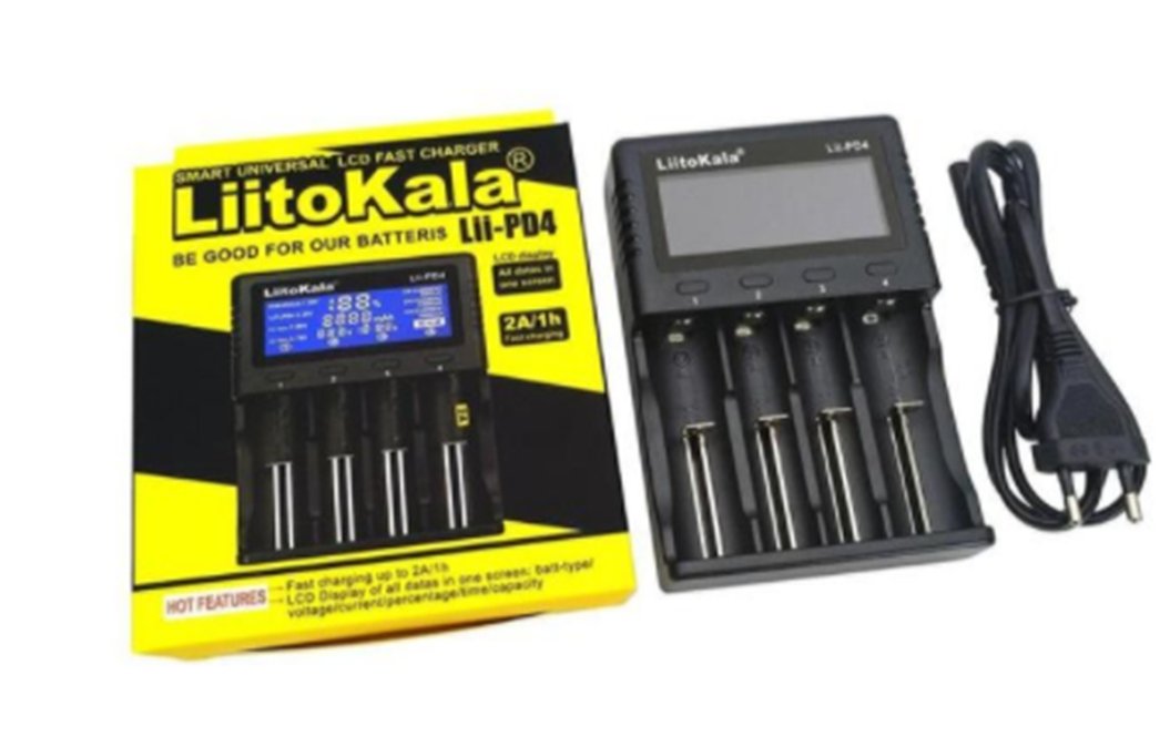 Liitokala Lii-100 Lii-202 Lii-402 Lii-PD4 LCD 스마트 배터리 충전기