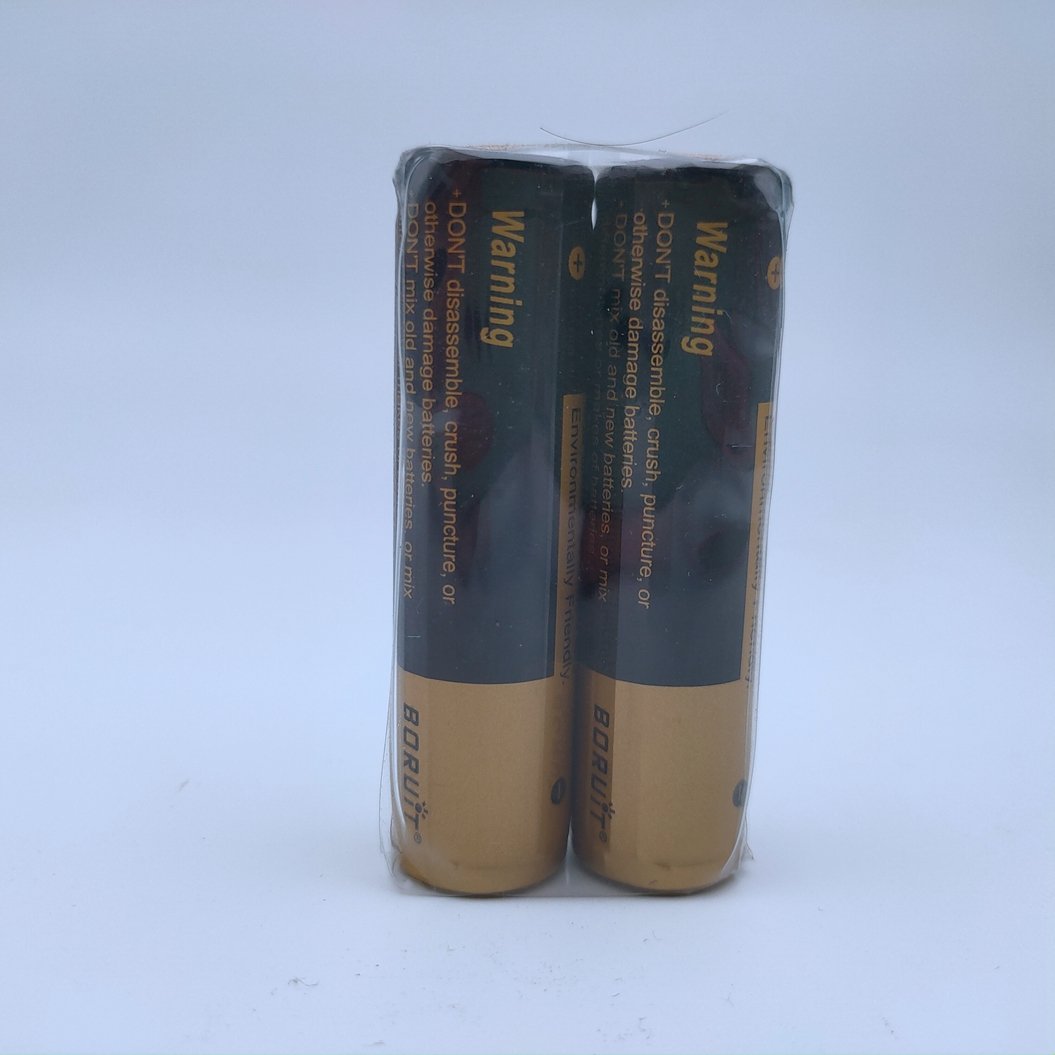 2PCS BORUiT 3.7V 1500mAh 18650 리튬 배터리, PCB 포함, 헤드램프 및 손전등용
