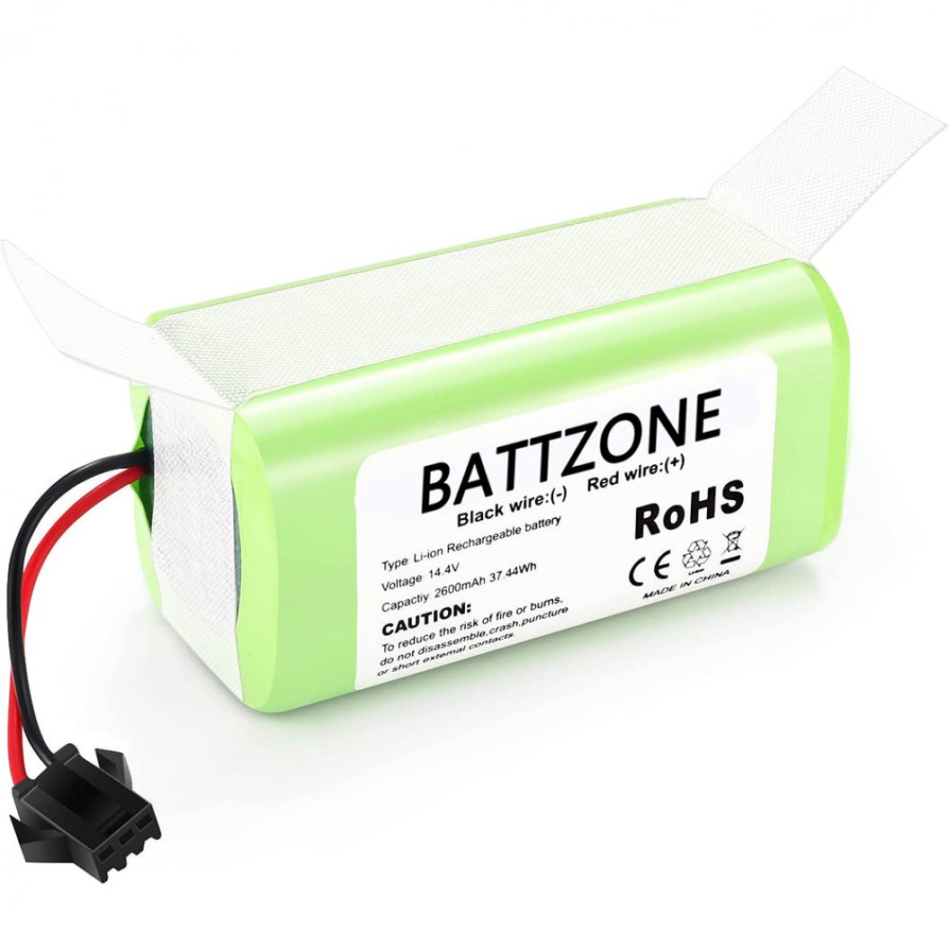 Batterie de remplacement Li-Ion 14,4 V 2600 mAh pour Tesvor Tesworth X500