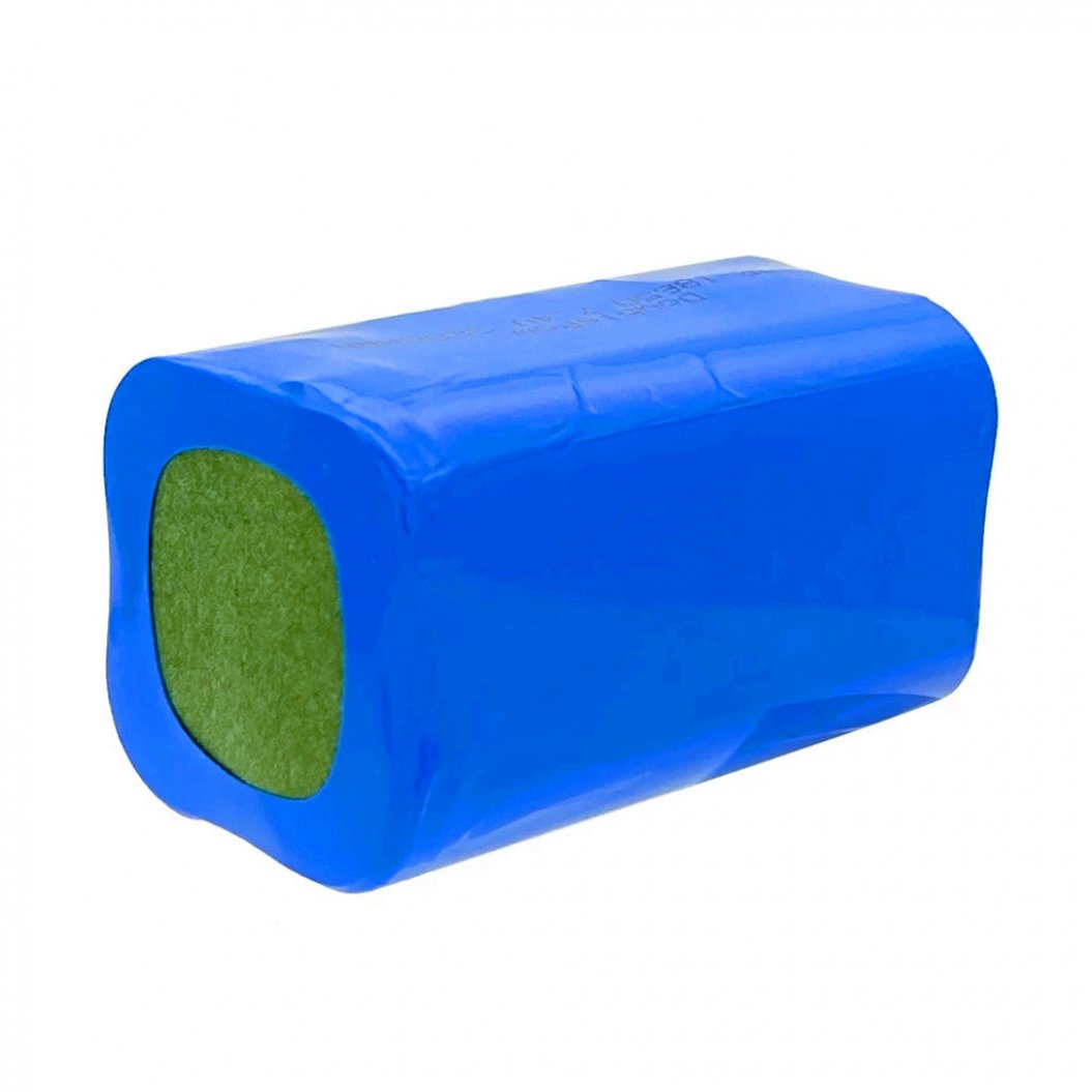 Batería de litio de 7,4 V 18650 6000 mAh, conector SM PH2.0 XH 2,54-2P con BMS para altavoz con luz LED