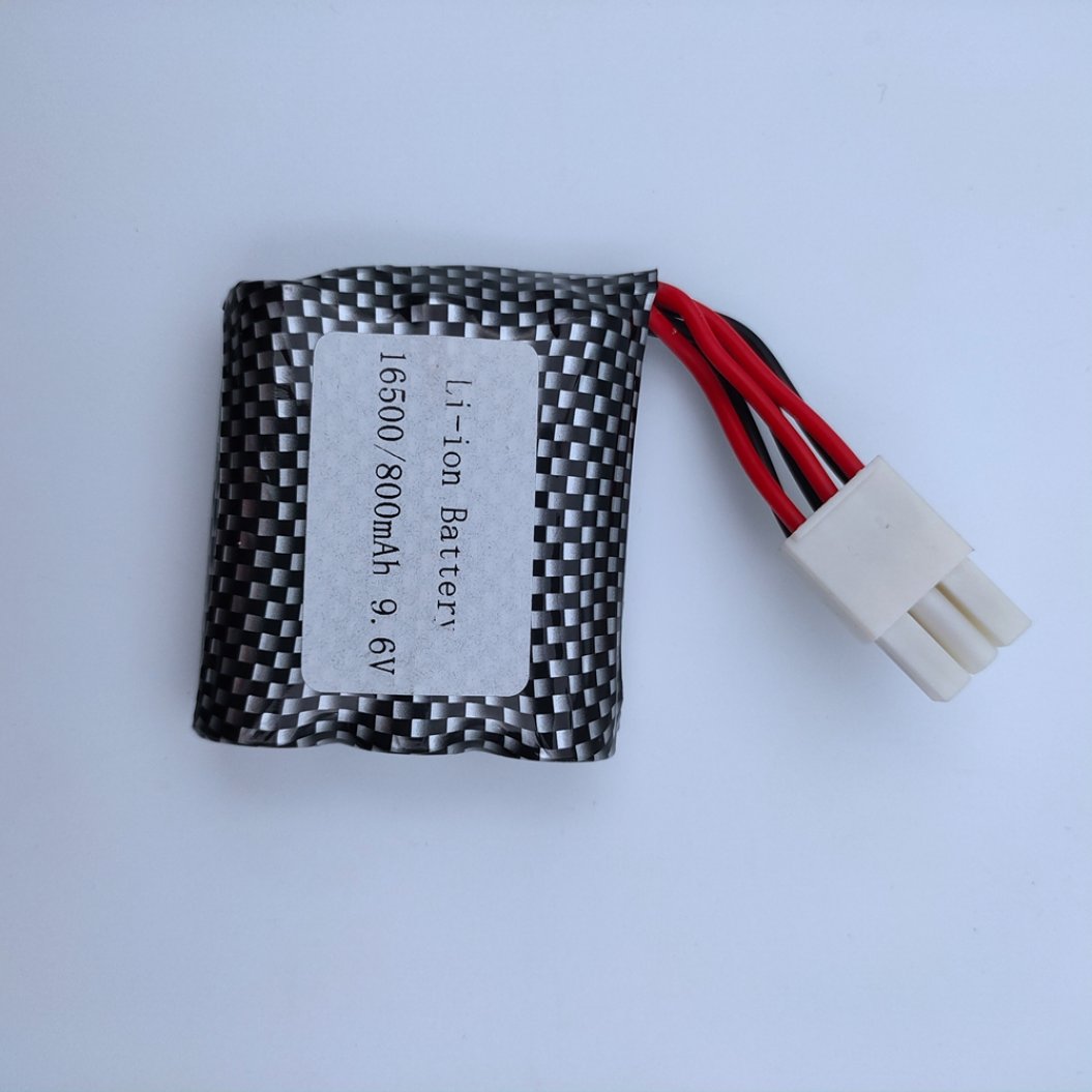 9.6V 16500 800mAh Pack de Bateria de Lítio para Carro RC S911 S912 9115 9116