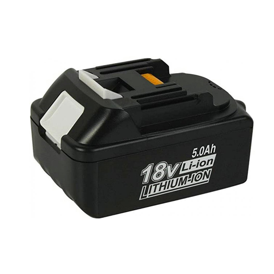 Batterie de rechange lithium-ion 18 V 5,0 Ah pour Makita BL1860, BL1850B, BL1850