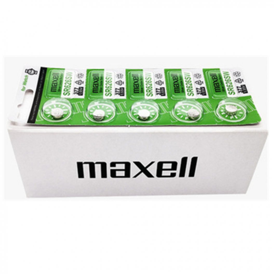 10 peças 1.55V 140mAh Bateria de botão 377 SR626SW SR626 AG4 Bateria de relógio