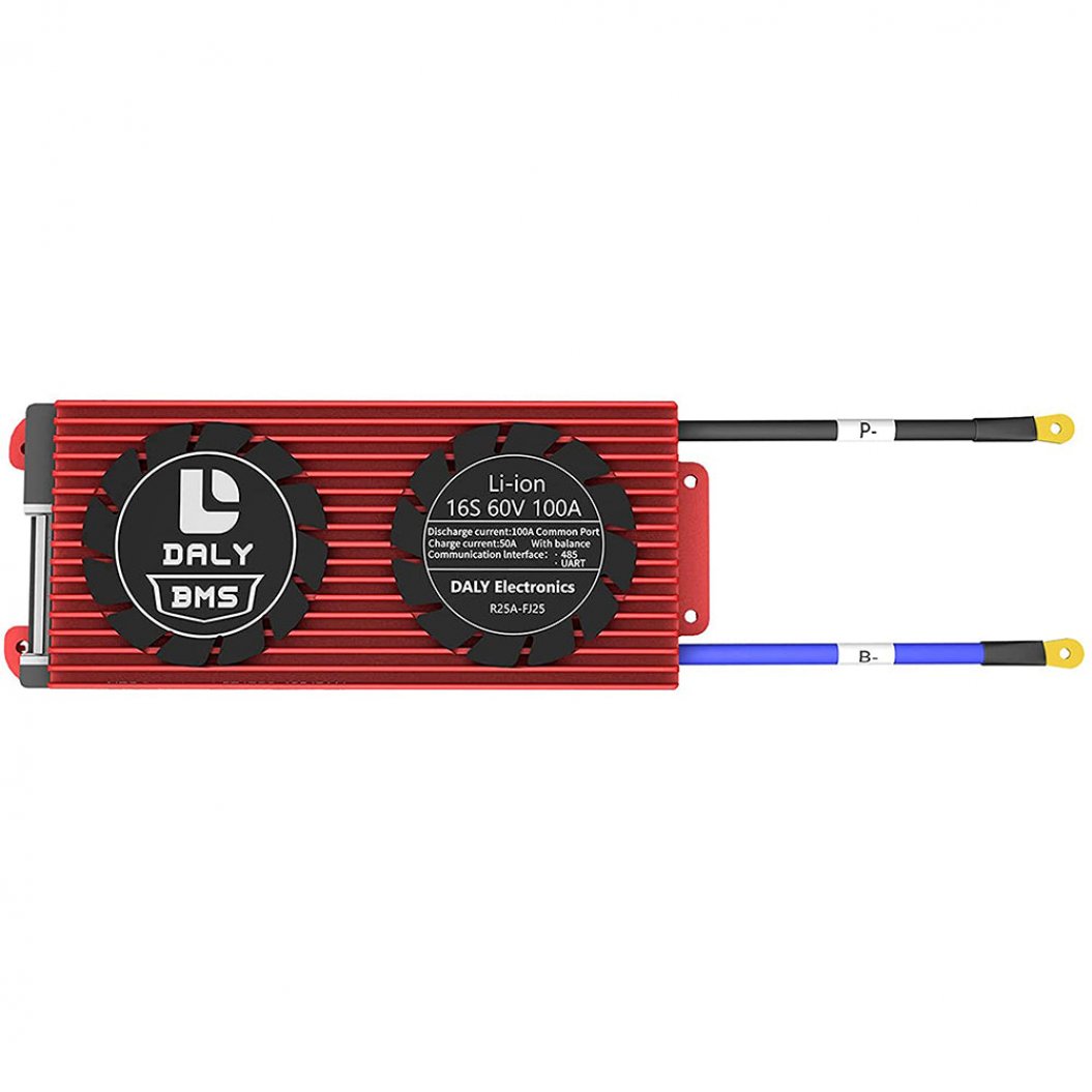 Daly Smart Bms Lifepo4 Li-ion 16S 48V 60V 100A Bluetooth 24 65 166