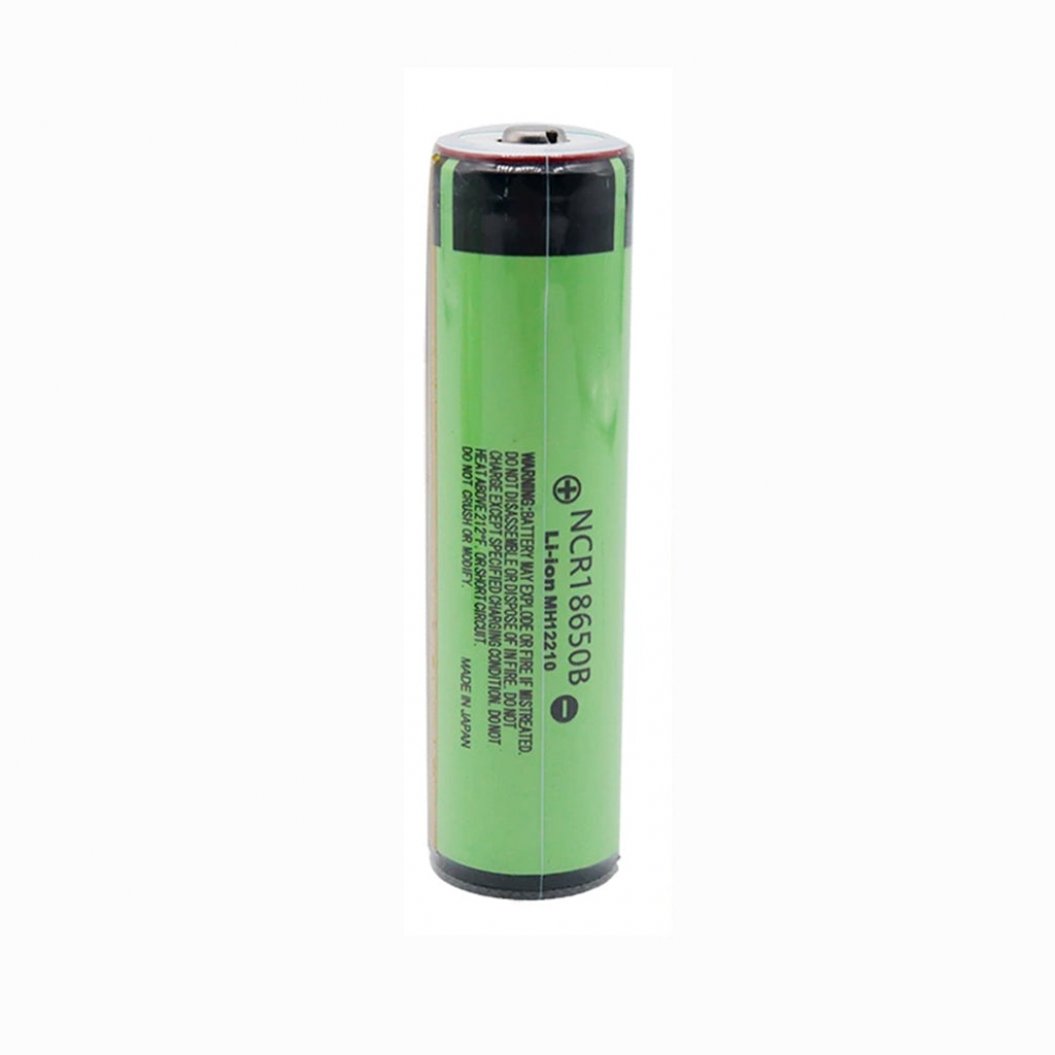 Batterie lithium-ion rechargeable NCR18650B protégée par batterie 3,7 V 3400 mAh 18650 originale avec PCB