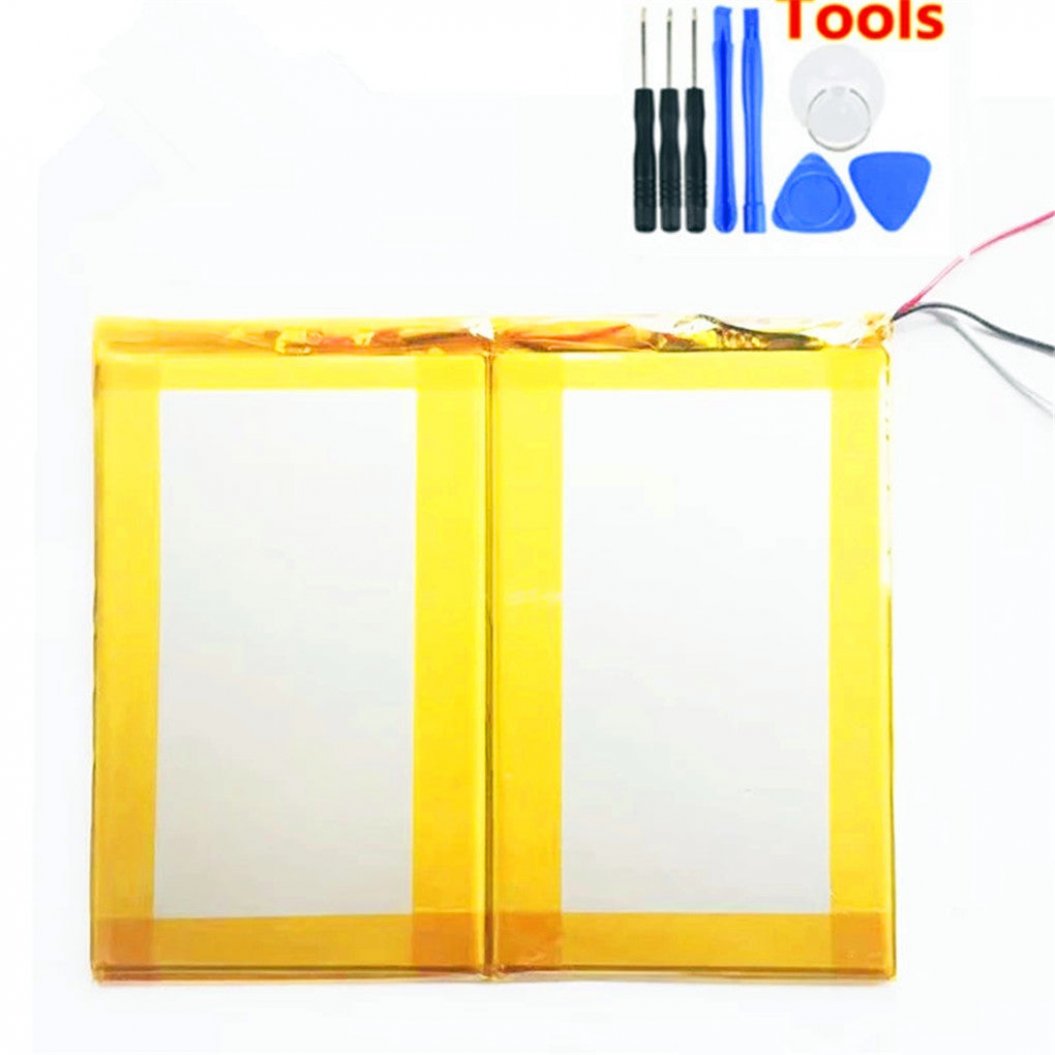 3.8V 8000mAh バッテリー Chuwi Hi9 Plus Hi9Plus タブレット用 交換バッテリー 3ワイヤー + ツール