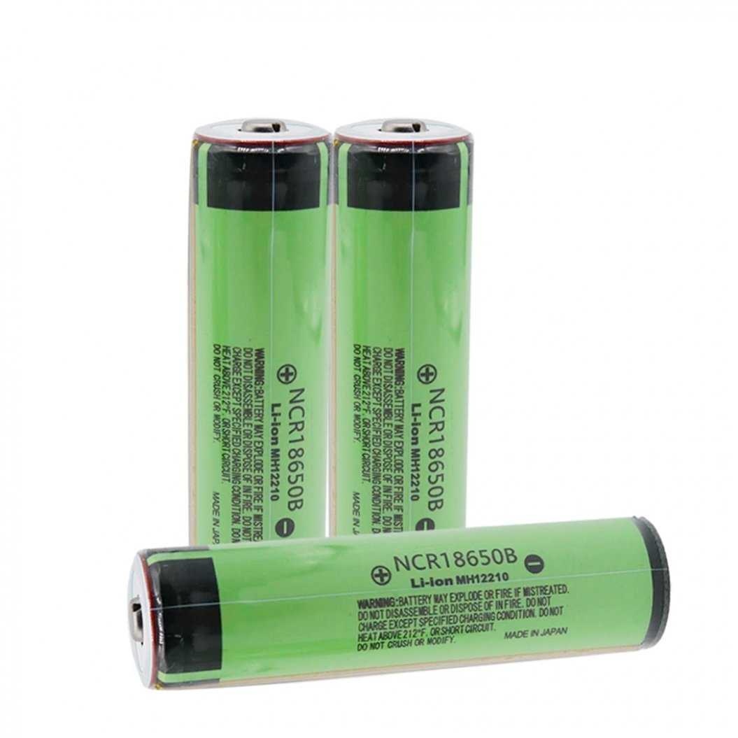 Batterie lithium-ion rechargeable NCR18650B protégée par batterie 3,7 V 3400 mAh 18650 originale avec PCB