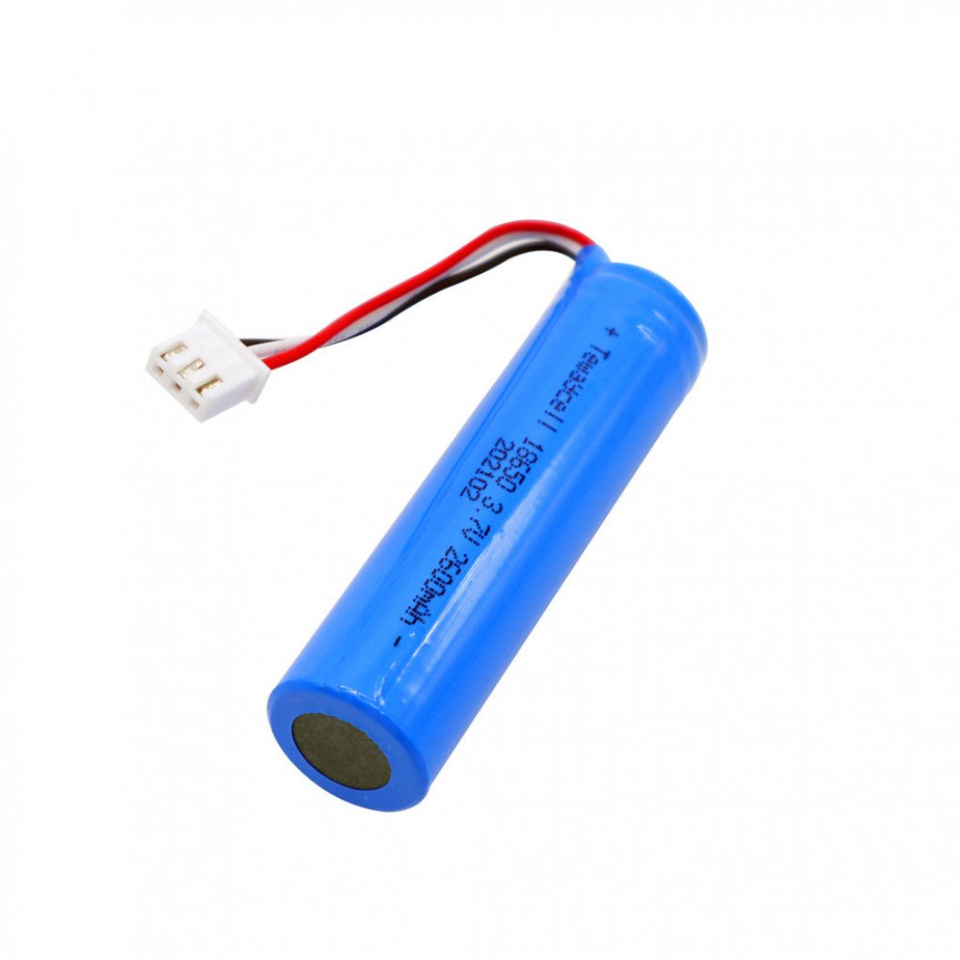 3PCS 9.62Wh 충전식 리튬 배터리 3.7V 18650 2600mAh 1S 1P PCB 및 JST 커넥터 포함