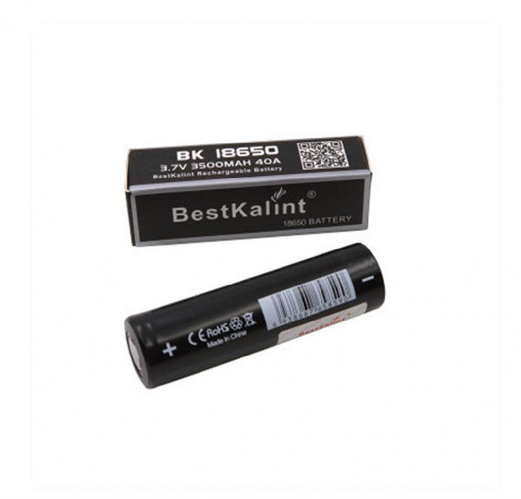 2 stuks IMR 18650 Batterij 3500 mAh 40A 3.7V Oplaadbare Batterijen met Vlakke Top voor Elektronische Sigaret