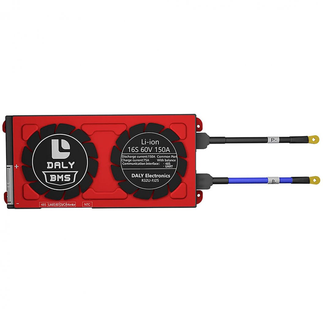 Daly Smart BMS Lifepo4 Li-ion 16S 48V 60V 150A Placa BMS Bluetooth 20 95 212