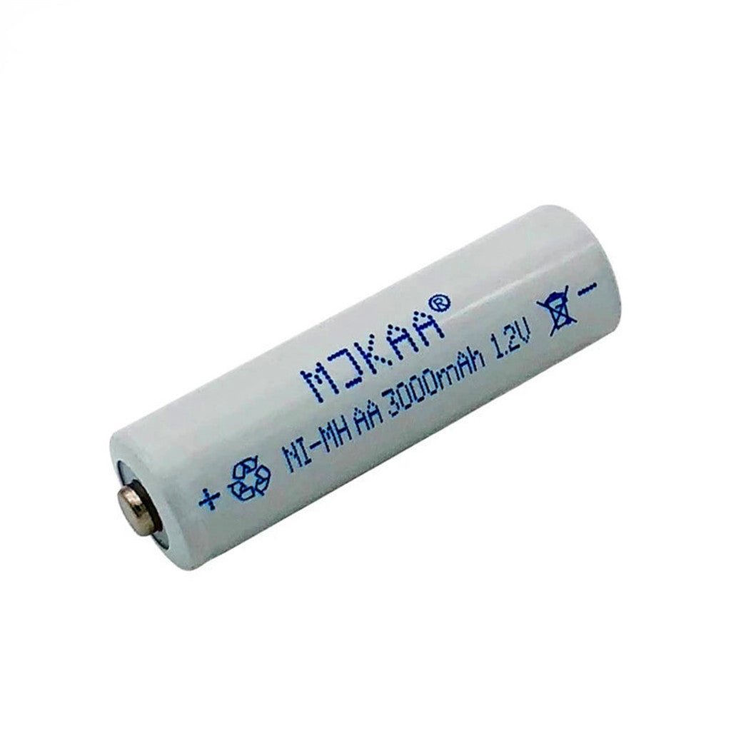 10 pilas AA de 3000 mAh, 1,2 V, Ni-MH, 2 A, neutras, para precargar dispositivos electrónicos