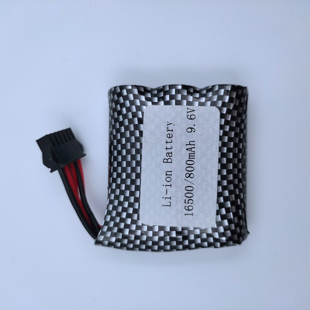 9.6V 16500 800mAh Pack de Bateria de Lítio para Carro RC S911 S912 9115 9116