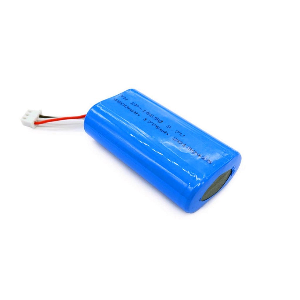 충전식 리튬 이온 3.7V 18650 2P 4800mAh 배터리 (보드 및 10K NTC 포함)