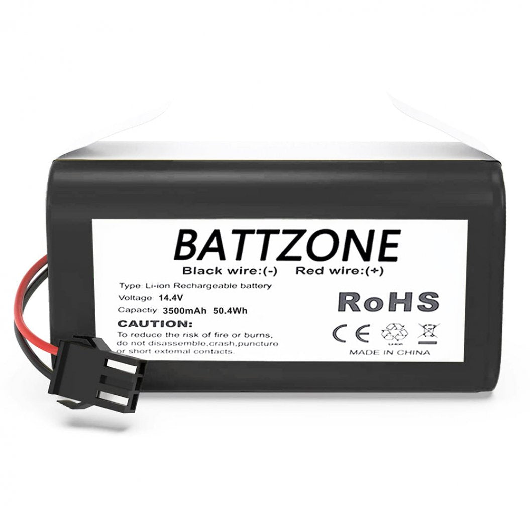 Batterie de remplacement Li-Ion 14,4 V 3500 mAh pour robot Shark ION RV700, RV720, RV750, RV755, etc. (la tension, la taille et la prise peuvent être personnalisées)