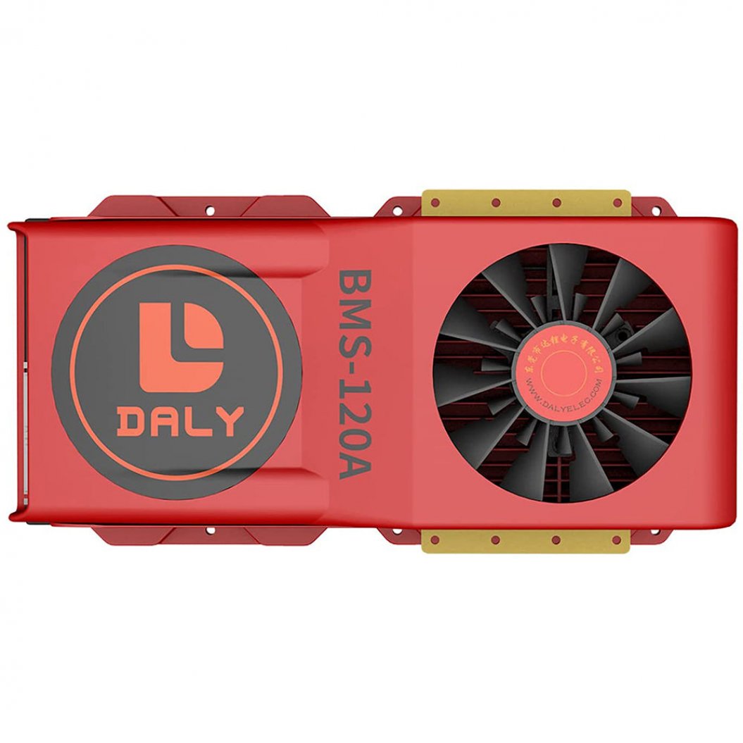 Daly Smart Bms Lifepo4 Li-ion 16S 48V 60V 120A VENTILADOR Bluetooth Placa BMS 50 120 209
